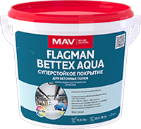 Краска FLAGMAN BETTEX AQUA для создания защитно-декоративного покрытия