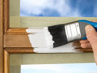 Как покрасить деревянную оконную раму