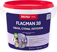 Краска FLAGMAN 38 для окраски стен и потолков